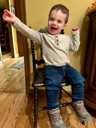 Ethan is a charmer (most of the time…)