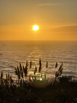 Sunset on a perfect day in Sue-Meg