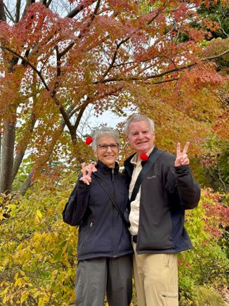 Koreans (and Japanese) typically give the V sign when being photographed. But it’s meant as a way to say “hi”. So when in Rome…..