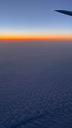 Sunset taken east of Kuril Islands