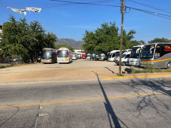 Given that it is Christmas week, national tourists come from all over Mexico to party at the beach.  Many from as far away as Queretaro, Guanajuato and CDMX.