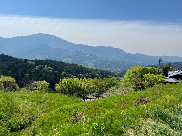 Views over the Kiso valley.