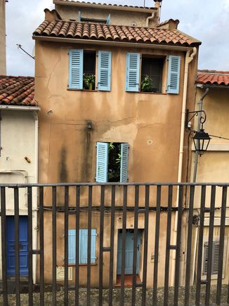 This view is taken from the neighborhood playground