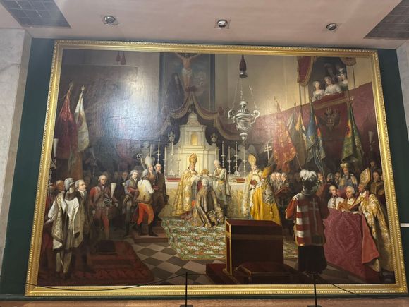 Hungarian National Gallery in Buda Castle - this is an outstanding art museum