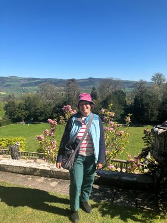 Powis - over the terraces and grounds
