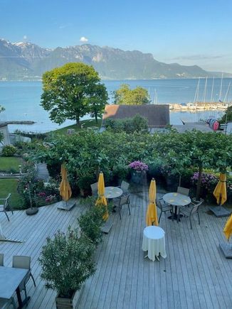 Hotel terrace
