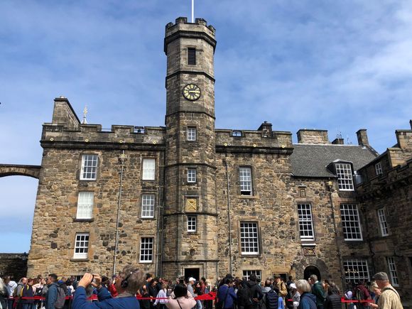 The Royal Palace where the Scottish crown jewels are housed