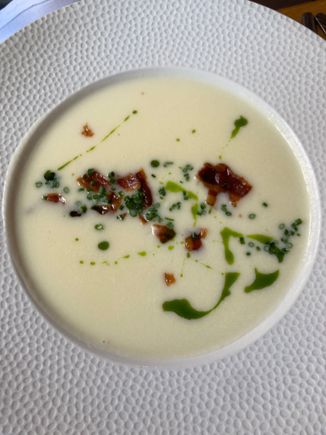 Spargel cream soup