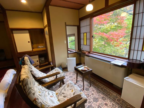 Our room- sitting area