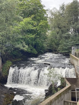 Dam for salmon runs