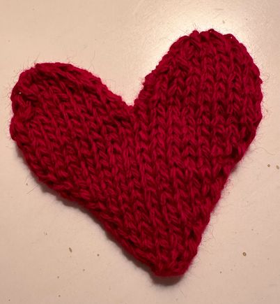 It’s 2 sided - you stitch a seam up the back. Clever pattern. 