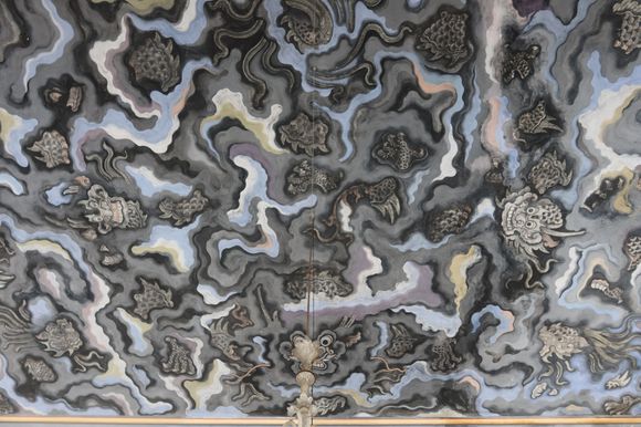Ceiling, Khai Dinh Mausoleum