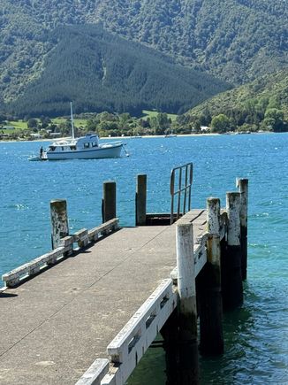 Views along the Queen Charlotte Drive