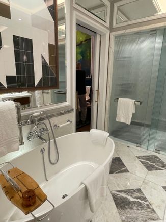 I regret is was so hot in London a soak wasn’t in the catds