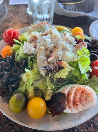 Crab Louie salad