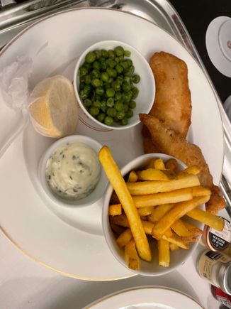 Fish & Chips at The Shelbourne 