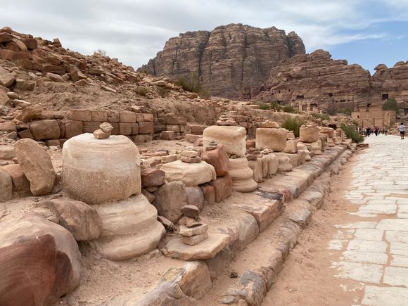 Colonnaded street 