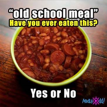 I think this is wieners and beans