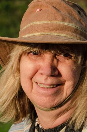 My angel come down to earth, wearing an original Tilly Hat.