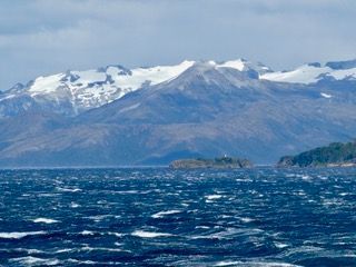Cruising outside Cape Horn