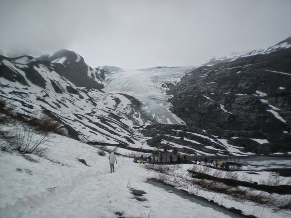 Worthington Glacier.