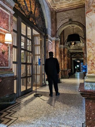 Marbled halls of the Fitzroy.