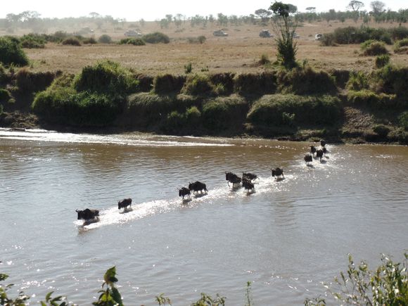 The much much smaller river crossing. Hardly a sight to see!