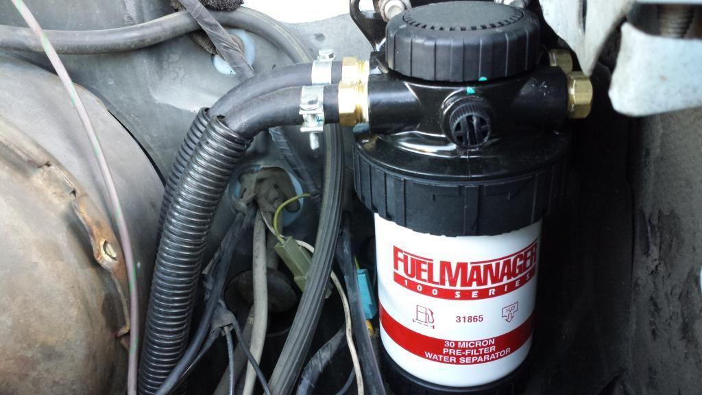 6.9 water separator - Ford Truck Enthusiasts Forums spin on fuel filter assembly 