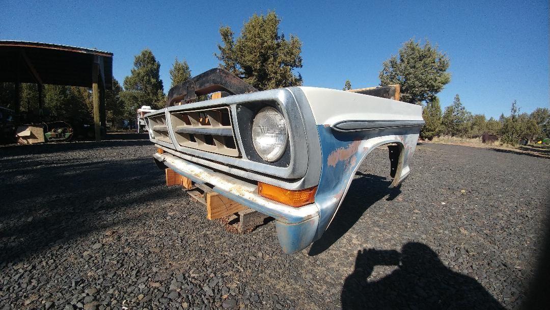 1971 Ford F-250 - Project--1971 Ford F-250 4X4 - Used - VIN F26YRK19712 - 8 cyl - 4WD - Manual - Truck - Blue - Prineville, OR 97754, United States