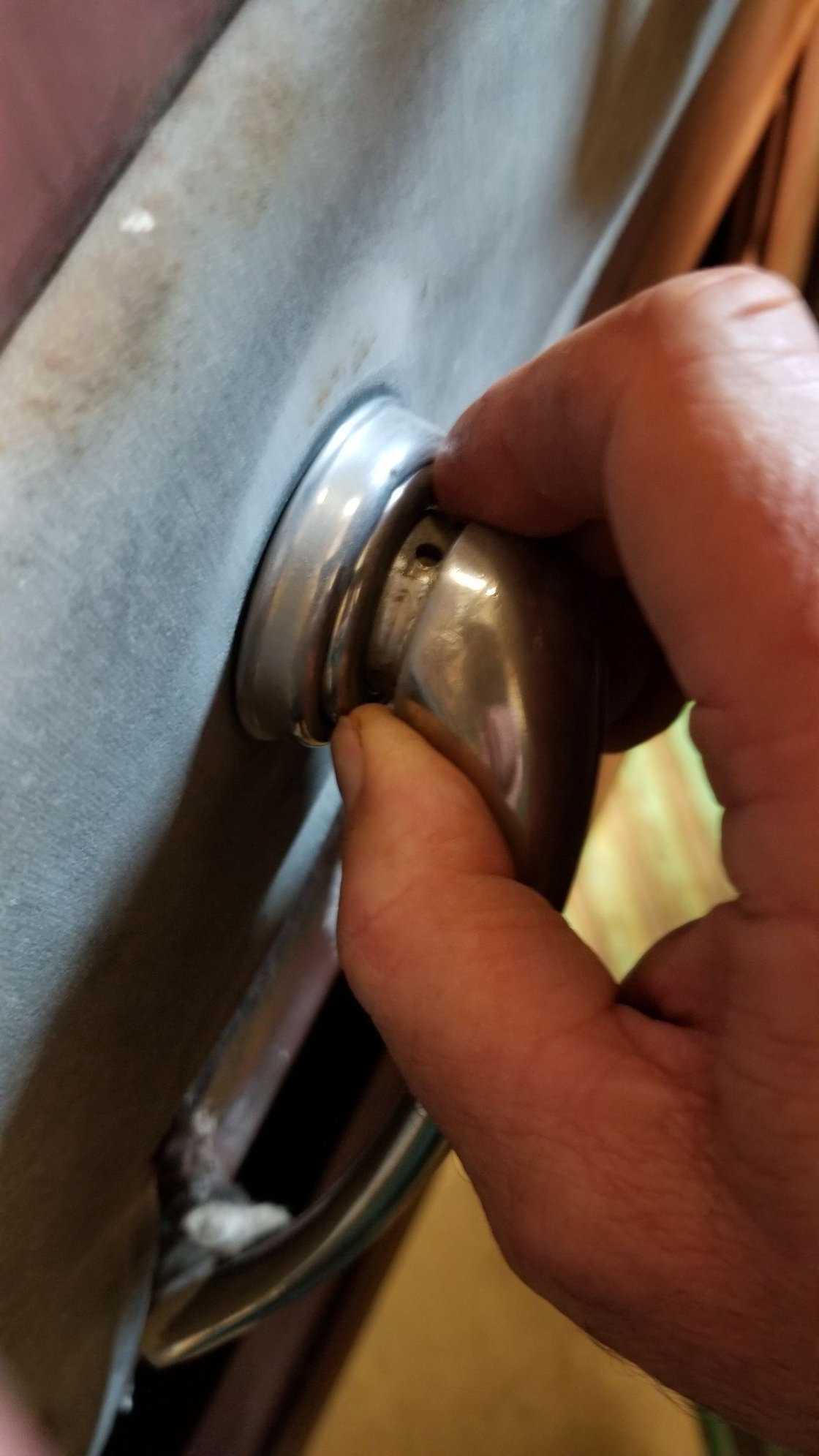 inside door handle removal Ford Truck Enthusiasts Forums