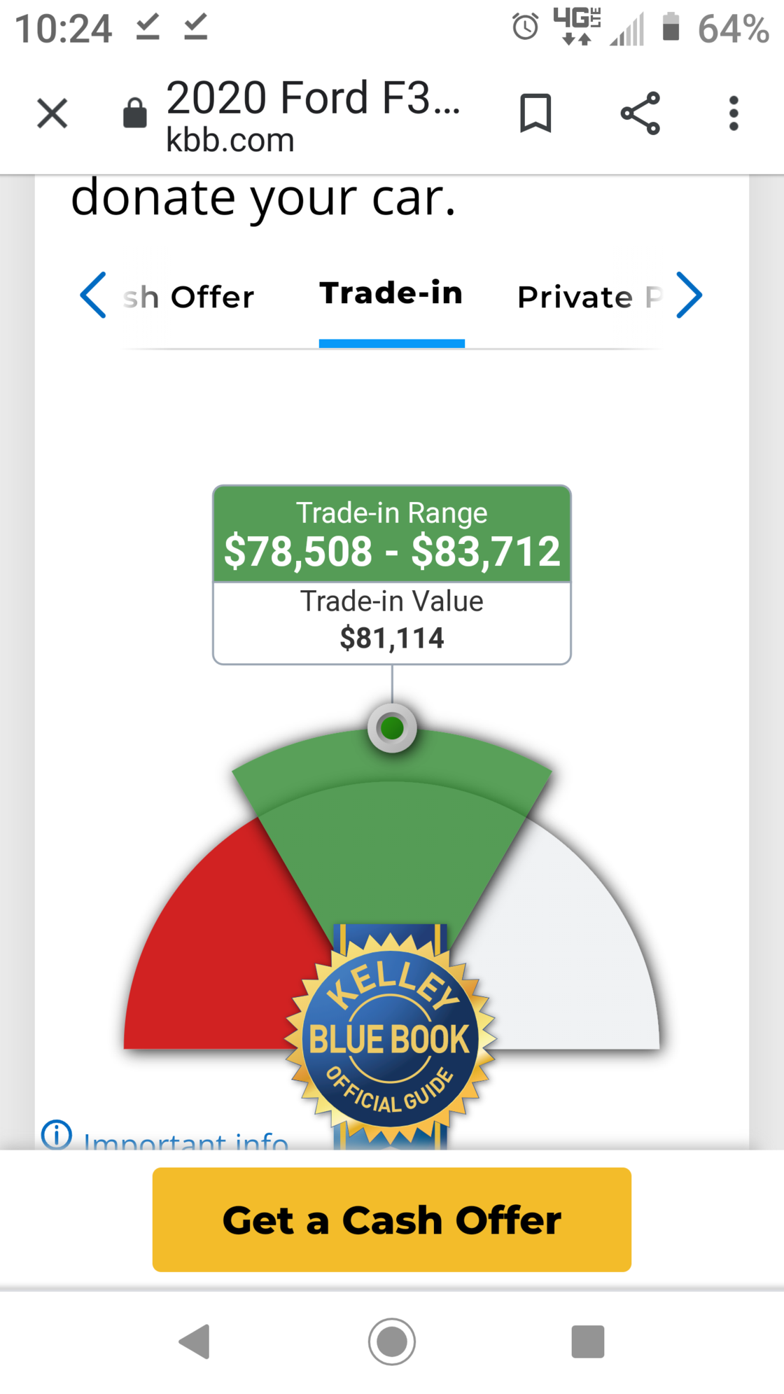 Is Anyone Getting Close to KBB Trade Value? Ford Truck Enthusiasts Forums