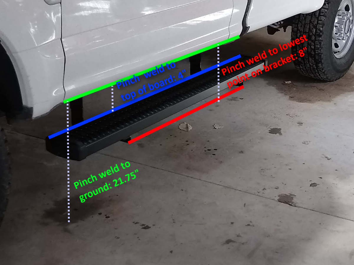 2019 F250 RCLB 4x4 6.2L XL Luverne Grip Step install - Ford Truck ...