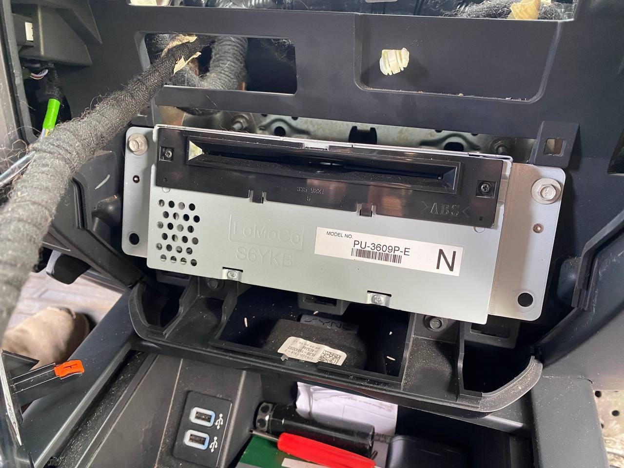 4 screws for the CD player. All are 9/32.