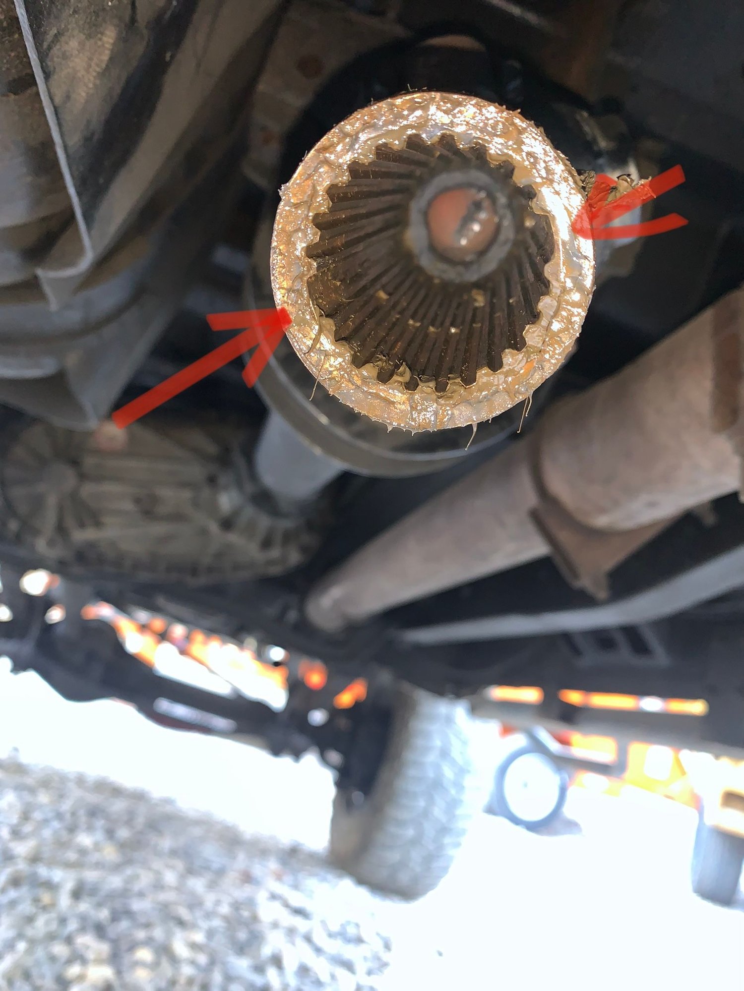 Changing slip yoke Late 99 f250 Ford Truck Enthusiasts Forums