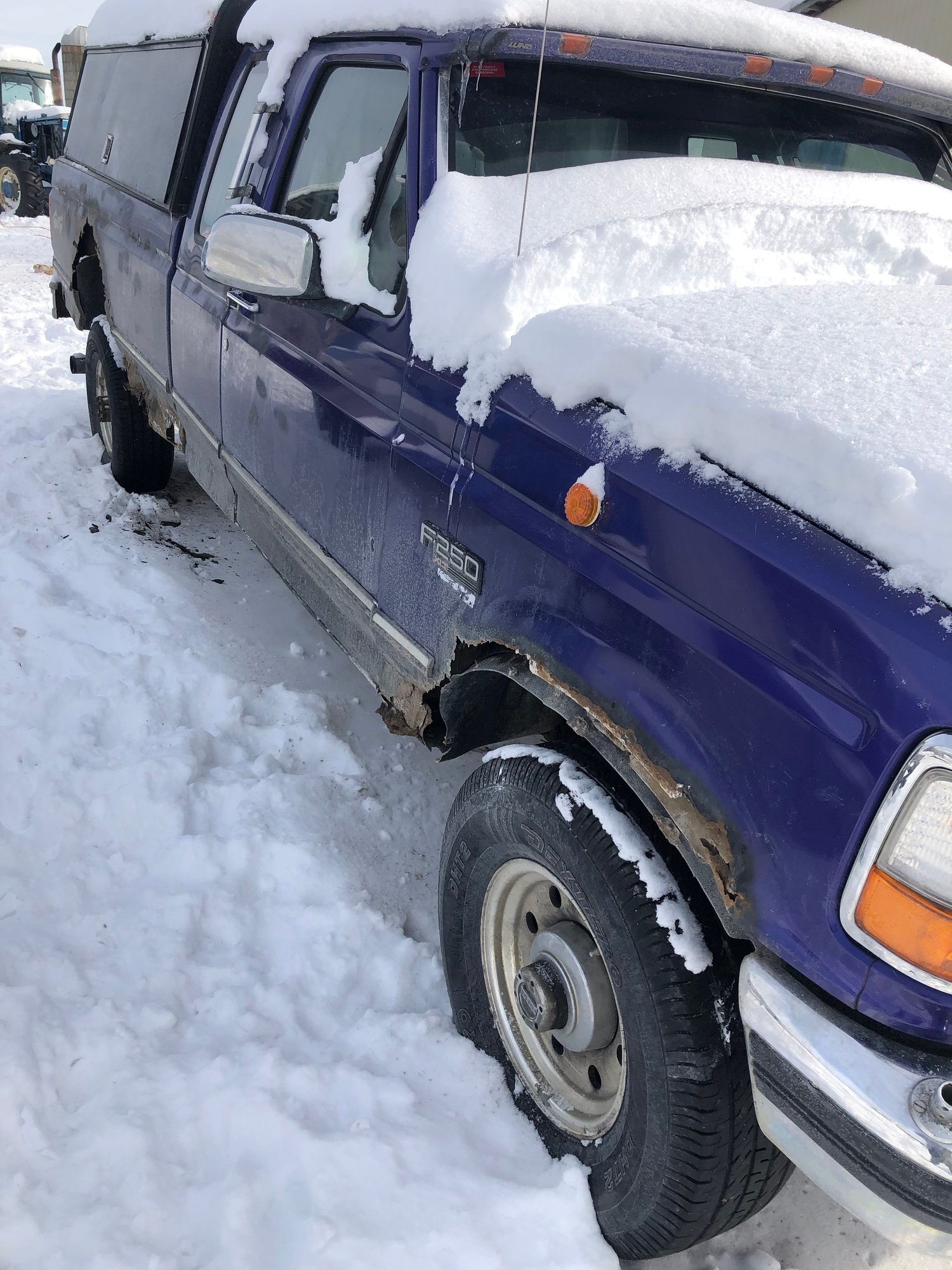 1995 Ford F-250 - Parting out 95 f250 - Used - VIN Sghdyh13556335( - 307,000 Miles - 8 cyl - 4WD - Automatic - Truck - Purple - Boonville, NY 13309, United States