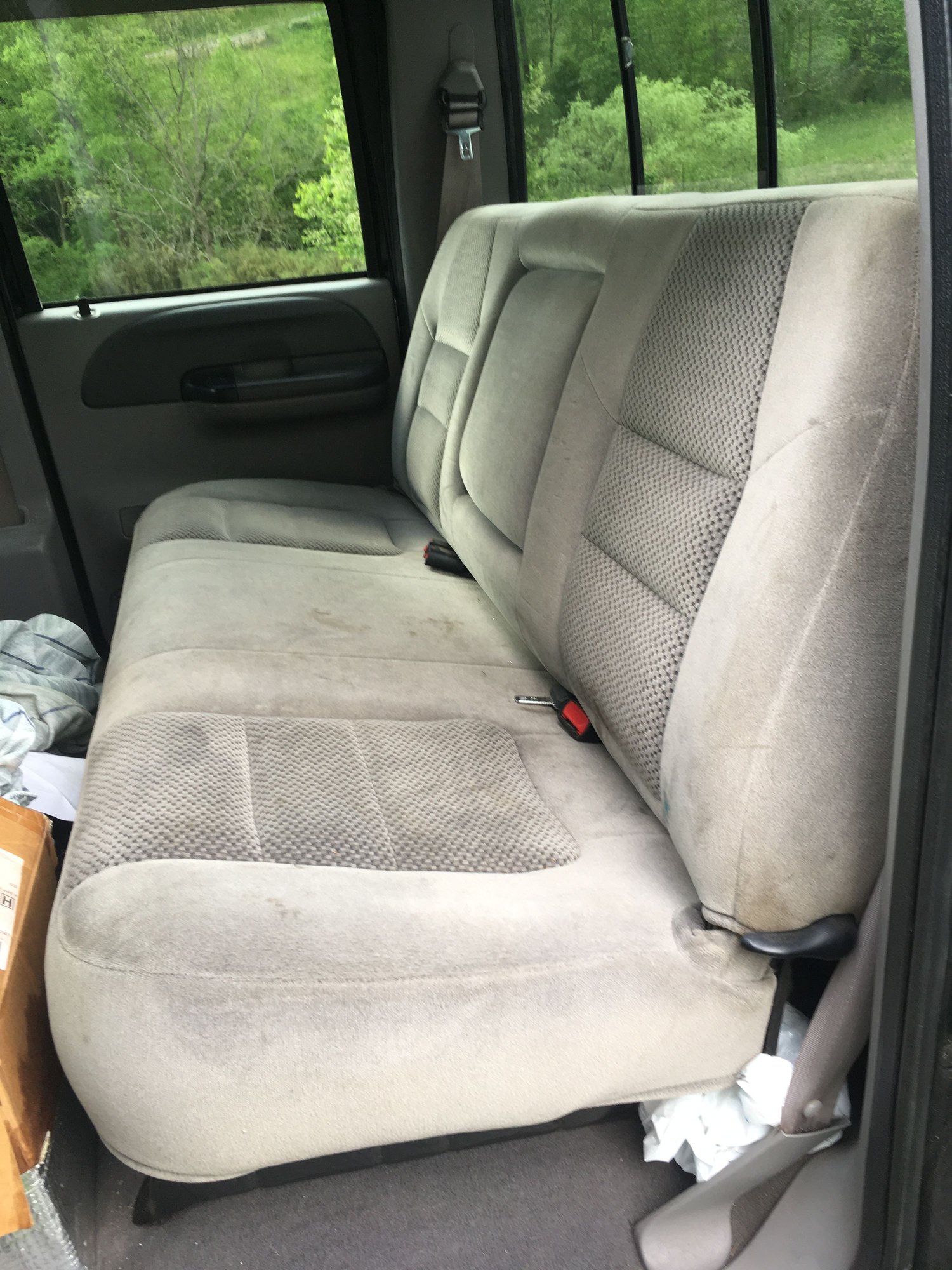 Interior/Upholstery - Cloth crewcab seats F250 - Used - 1999 to 2016 Ford F-250 Super Duty - Blairsville, GA 30512, United States
