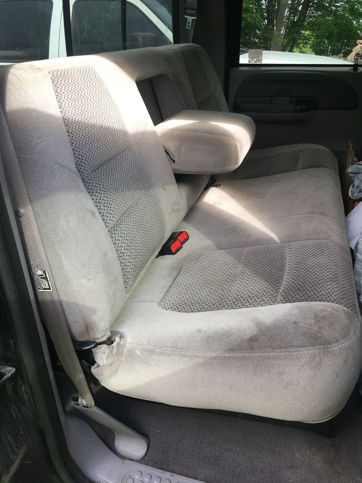 Interior/Upholstery - Cloth crewcab seats F250 - Used - 1999 to 2016 Ford F-250 Super Duty - Blairsville, GA 30512, United States