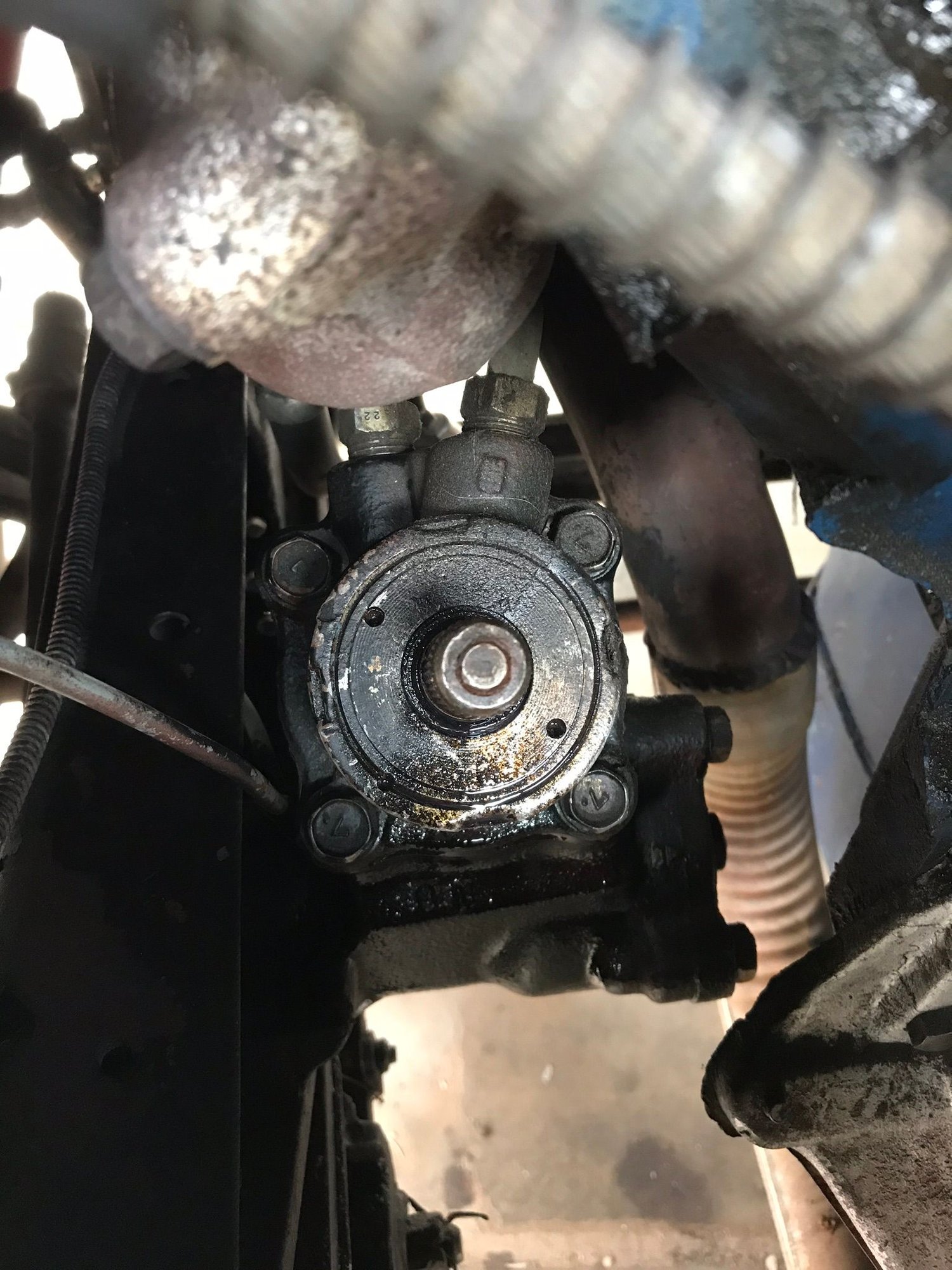 Toyota steering gear alignment Ford Truck Enthusiasts Forums