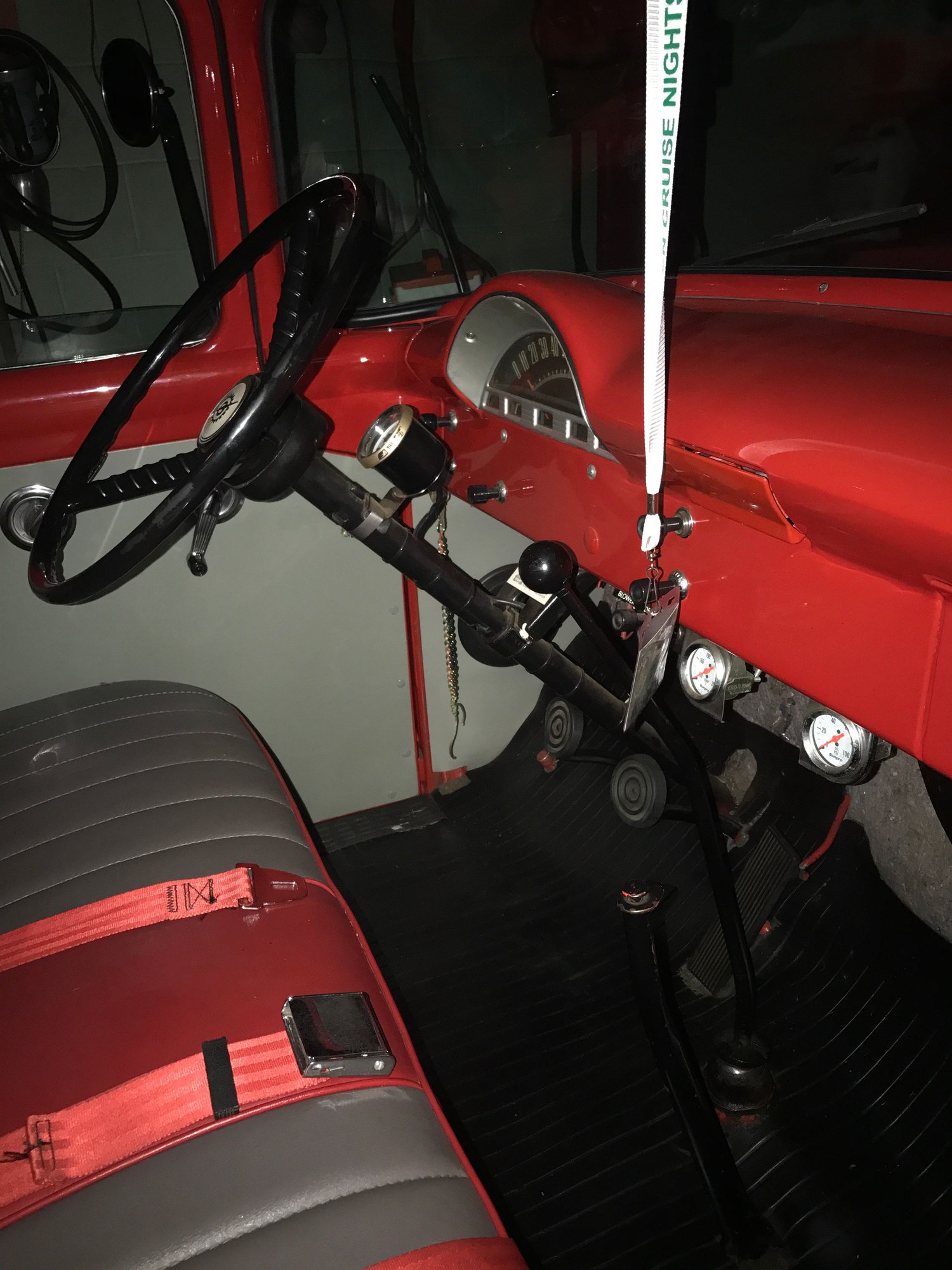 1956 Ford F-100 - 1956 Ford F100 Flatbed - Used - VIN F25V6R20082 - 8 cyl - 2WD - Manual - Truck - Red - South Amboy, NJ 08879, United States