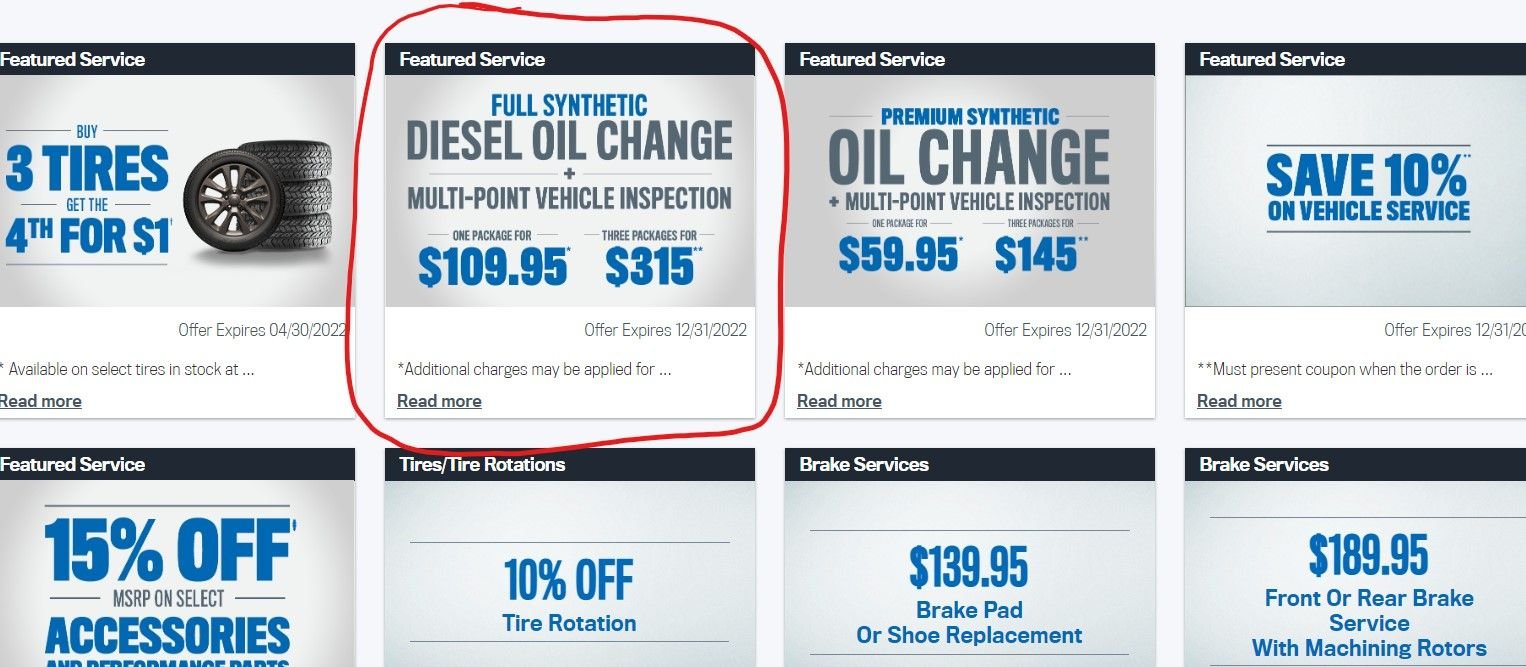 Ford dealer service prices Ford Truck Enthusiasts Forums