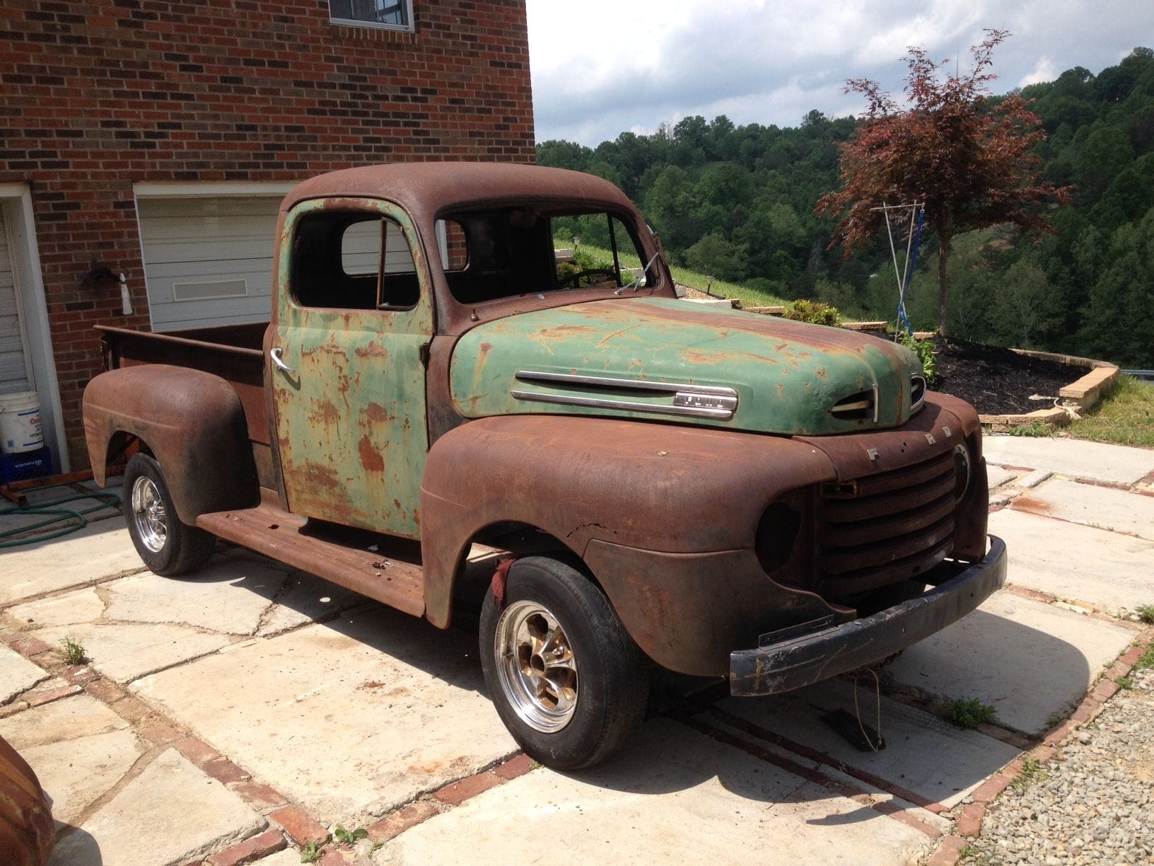 1949 Ford pickup project for sale #3