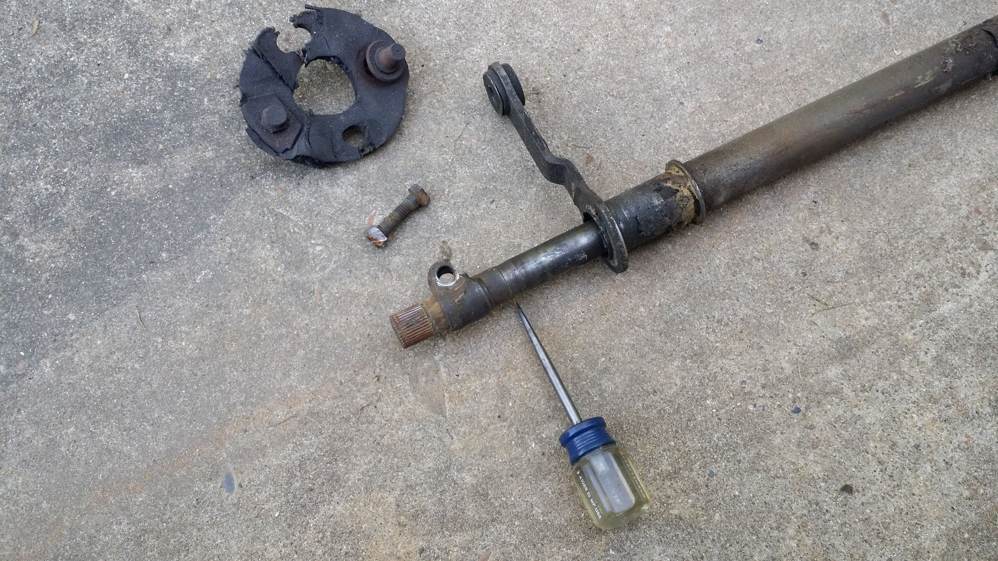 Lower steering column bearings Ford Truck Enthusiasts Forums