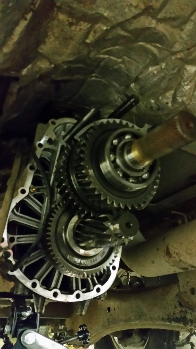 Replacing the zf6 tail housing. Ford Truck Enthusiasts Forums