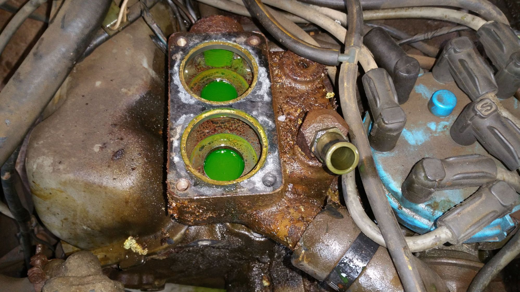 Ford 370 V8 Engine Thermostat Housing - Page 2