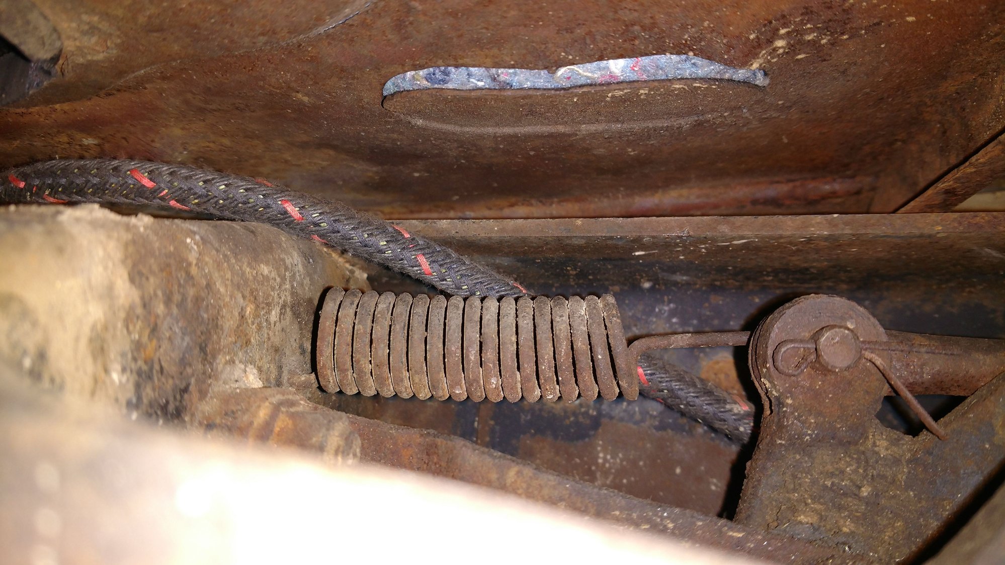 clutch return spring 1947 1 ton Ford Truck Enthusiasts Forums