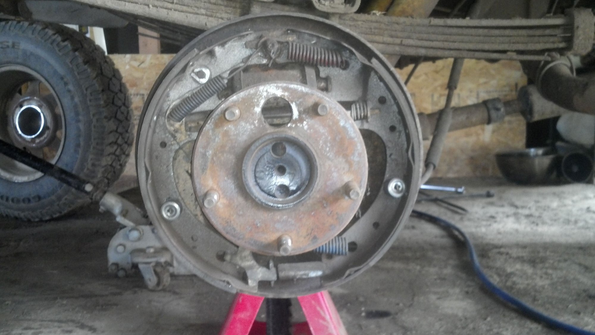 Drum brake issue Ford Truck Enthusiasts Forums