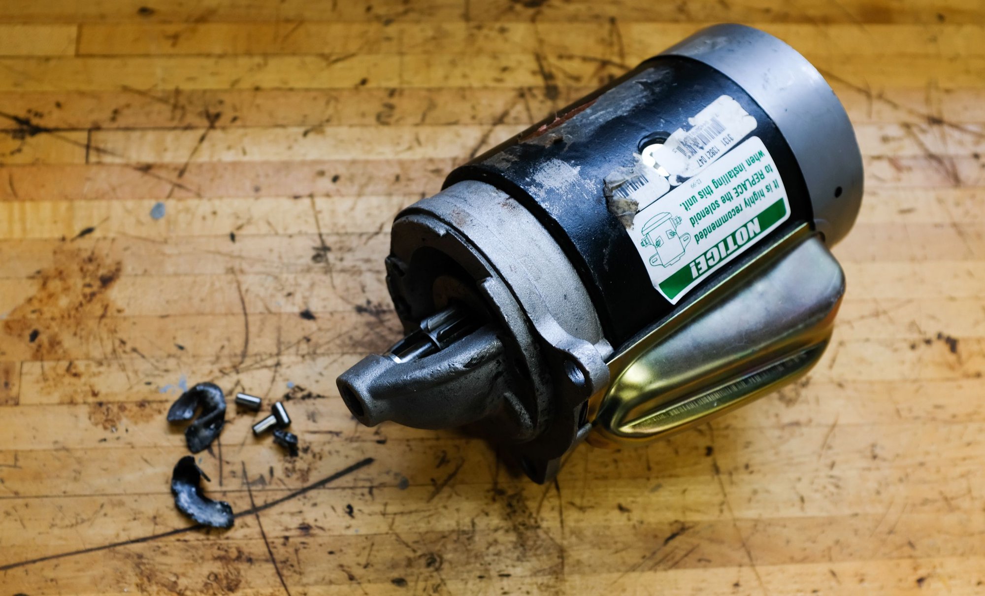 Help, shrapnel found in flywheel inspection cover? Ford Truck Enthusiasts Forums