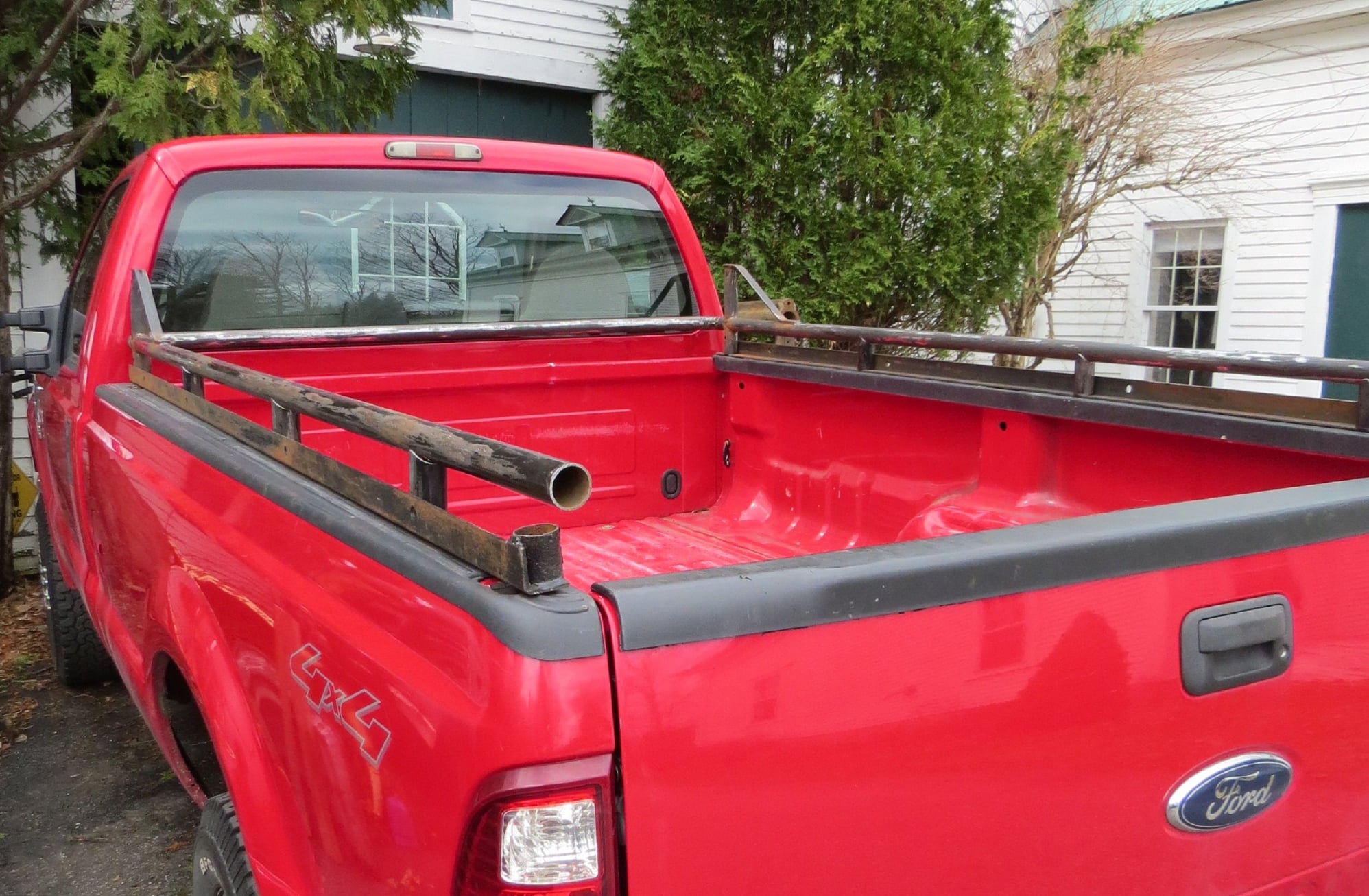 My bed rails with headache rack - Ford Truck Enthusiasts Forums