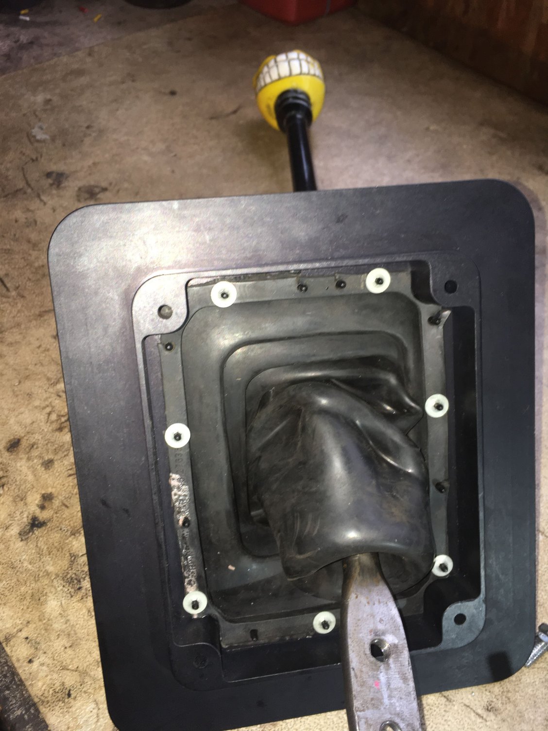 Billet ZF6 shifter bezel installed!!!! Ford Truck Enthusiasts Forums