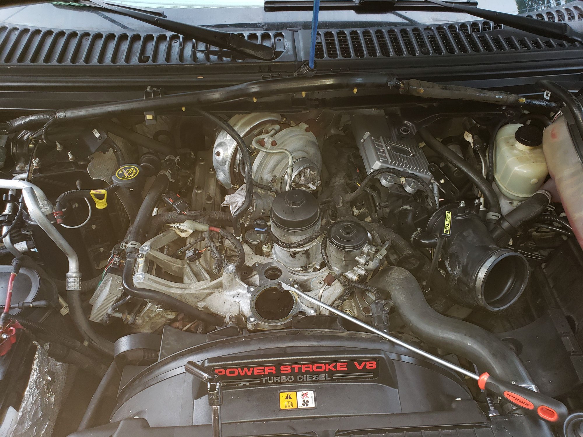 The stuff of nightmares (I went to clean my EGR valve) Ford Truck